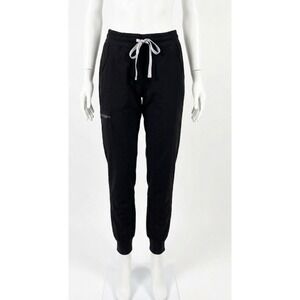 FIGS Zamora Jogger Scrub Pants Black Technical Collection W18SW2005 Womens Small